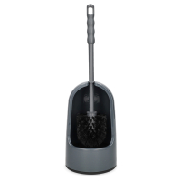Toiletborstel met Houder, Hoog Model Grijs (123schoon-huimerk) SDR07314