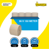 Toiletpapier 1-laags | 36 rollen | 1400 vel per rol | Coreless (123schoon huismerk) SDR02083 - 3