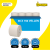 Toiletpapier 1-laags | 36 rollen | Doprol (123schoon huismerk) SDR02085 - 3