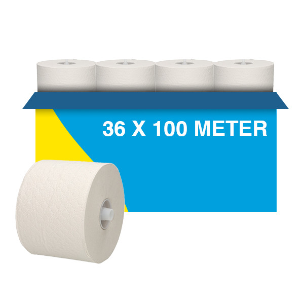 Toiletpapier 2-laags | 36 rollen | Doprol (123schoon huismerk) SDR02086 - 1