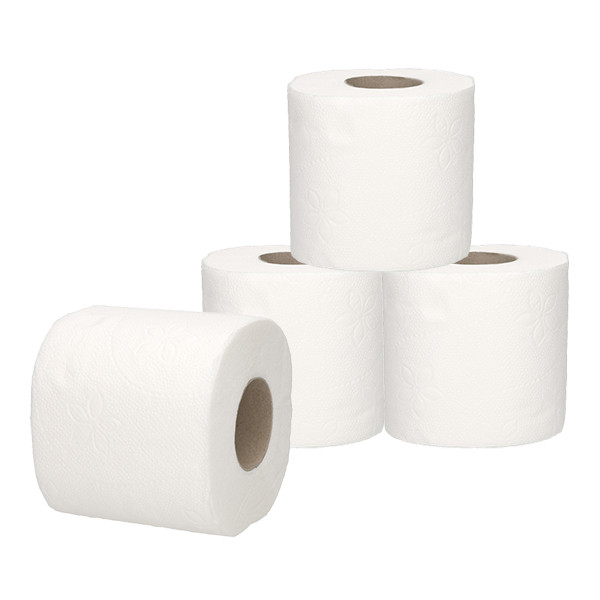 Toiletpapier 2-laags | 4 rollen | 123schoon huismerk | Geschikt voor Tork T4 dispenser SDR02000 - 1
