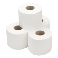 Toiletpapier 2-laags | 4 rollen | 200 vel per rol (123schoon huismerk)  SDR06154