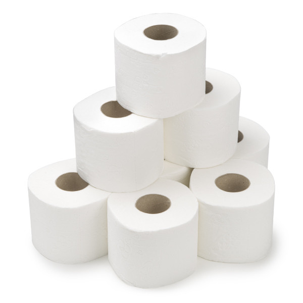 Toiletpapier 4-laags | 8 rollen | 123schoon huismerk | Geschikt voor Tork T4 dispenser  SDR02002 - 1