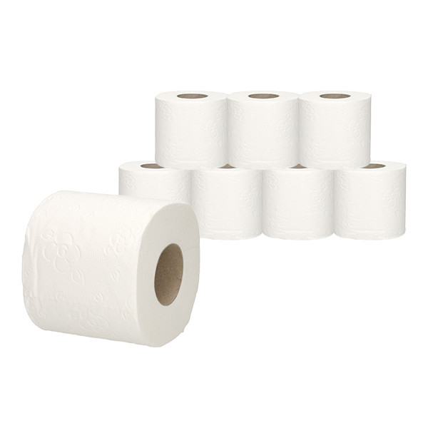 Toiletpapier 4-laags | 8 rollen | 123schoon huismerk | Geschikt voor Tork T4 dispenser SDR02002 - 1