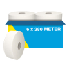 Toiletpapier Maxi Jumbo 2-laags | 6 rollen | 123schoon huismerk | Geschikt voor Tork T1 dispenser