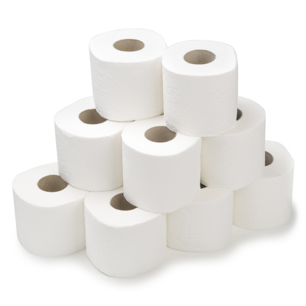 Toiletpapier Mini Jumbo 2-laags | 12 rollen | 123schoon huismerk | Geschikt voor Tork T2 dispenser  SDR02004 - 1