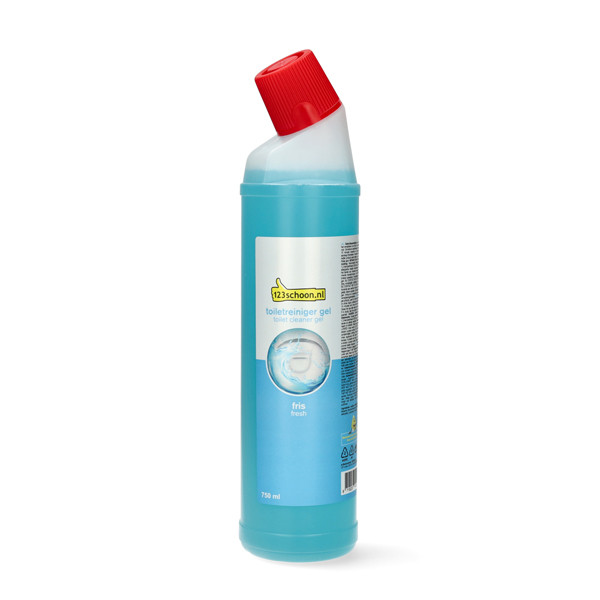 Toiletreiniger gel Fris 750 ml (123schoon huismerk)  SDR06243 - 1