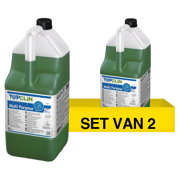 Topclin Aanbieding: Topclin Multi Purpose - Allesreiniger (2 flessen - 5 liter)  STO05285 - 1