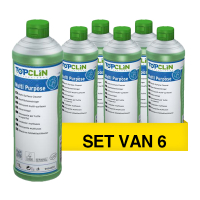 Topclin Aanbieding: Topclin Multi Purpose - Allesreiniger (6 flessen - 1 liter)  STO05287