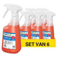 Aanbieding: Topclin Sanitary HD  - Sanitairreiniger Sprayfles (6 flessen à 650 ml) STO05319