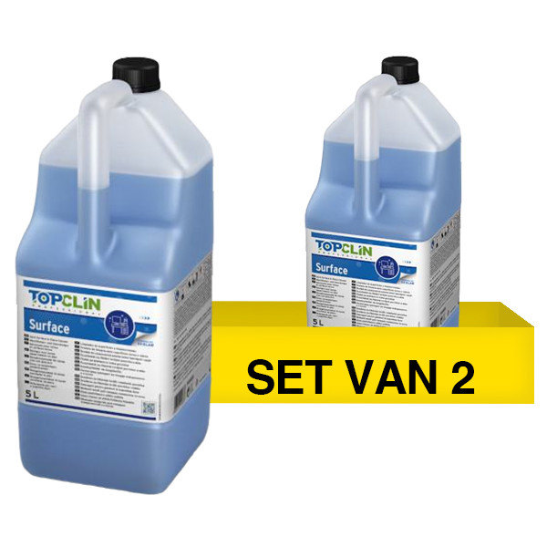 Topclin Aanbieding: Topclin Surface - Oppervlakte reiniger (2 flessen - 5 liter)  STO05305 - 1