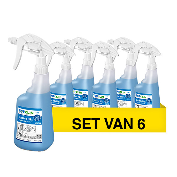 Aanbieding: Topclin Surface HD  - Sprayfles (6 flessen à 650 ml) STO05321 - 1