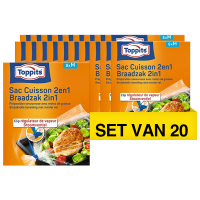 Toppits Aanbieding: 20x Toppits Braadzak 2 in 1 | 8 x M  STO05045