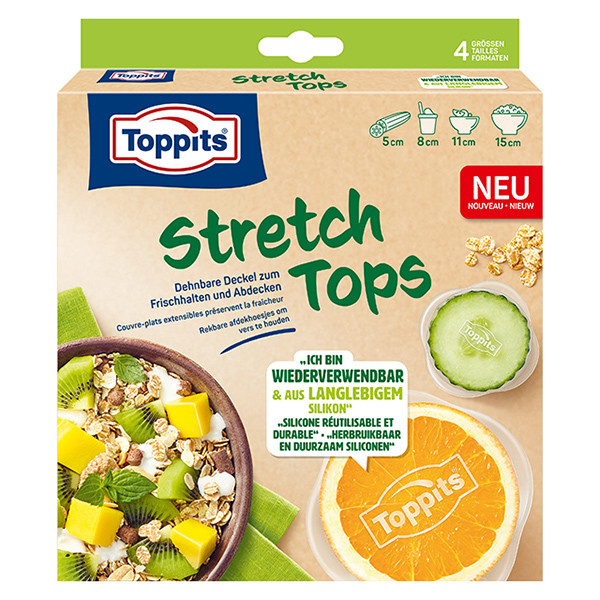 Toppits Stretch Tops | 4 stuks | 5 - 15 cm  STO05004 - 1
