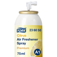Tork 236050 Luchtverfrisserspray citrus (75 ml) - geschikt voor Tork A1-dispenser  STO00015