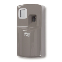 Tork 256055 A1-dispenser voor luchtverfrissersprays (grijs)  STO00179