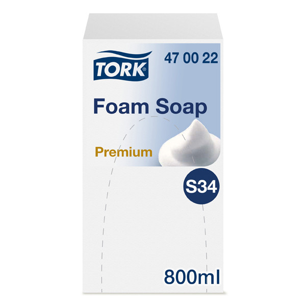 Tork 470022 Schuimzeep (800 ml) - geschikt voor Tork S34-dispenser  STO00148 - 1