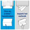 Tork 553000 H3-dispenser voor Z-vouw/C-vouw handdoeken (wit)  STO00217 - 3
