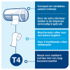 Tork 557008 T4-dispenser voor traditioneel toiletpapier (zwart)  STO00228 - 5