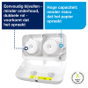 Tork 558040 T7-dispenser voor toiletpapier (wit)  STO00231 - 5