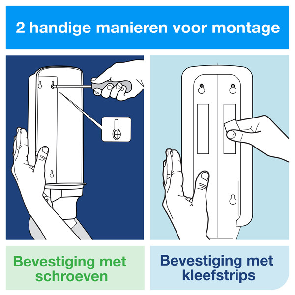 Tork 561008 S2-dispenser voor vloeibare zeep (zwart)  STO00240 - 5