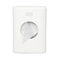 Tork 566000 B5-dispenser voor hygiënezakjes (wit)  STO00250