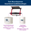 Tork 652108 W1-muurstandaard voor poetspapier (zwart/rood)  STO00255 - 3