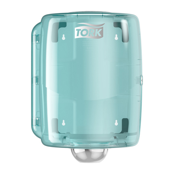 Tork 653000 W2-dispenser voor poetspapier (turquoise)  STO00256 - 1