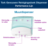 Tork 654000 W4-dispenser voor gevouwen werkdoeken (turquoise)  STO00258 - 2