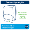 Tork 654000 W4-dispenser voor gevouwen werkdoeken (turquoise)  STO00258 - 5