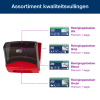 Tork 654008 W4-dispenser voor gevouwen werkdoeken (zwart/rood)  STO00259 - 3