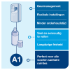 Tork A1-dispenser Luchtverfrissersprays | Grijs | 256055 STO00179 - 5