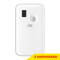 Aanbieding: Tork A1-dispenser Luchtverfrissersprays | 3 stuks | Wit | 562000 STO05387