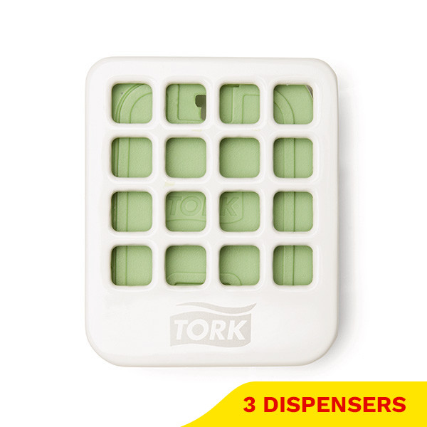 Aanbieding: Tork A2-dispenser Luchtverfrissers | 12 stuks | Wit | 562500 STO05381 - 1