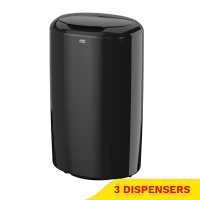 Aanbieding: Tork B1-afvalbak | 3 stuks | 50 liter | Zwart | 563008 STO05380