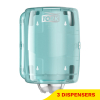 Aanbieding: Tork Centerfeed M2-dispenser Poetspapier | 3 stuks | Turquoise | 659000 STO05408 - 1