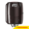 Aanbieding: Tork Centerfeed M2-dispenser Poetspapier | Zwart/rood | 3 stuks | 659008 STO05409 - 1