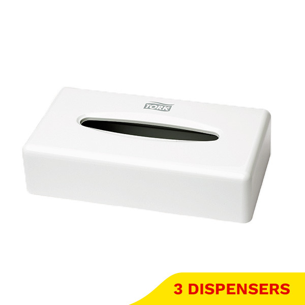 Aanbieding: Tork F1-dispenser Gezichtsdoekjes | Wit | 3 stuks | 270023 STO05414 - 1