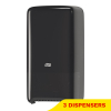 Aanbieding: Tork Midi T6-dispenser Toiletpapier | 3 stuks | Zwart | 557508  STO05398 - 1