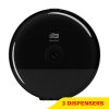 Aanbieding: Tork Mini SmartOne® T9-dispenser Toiletpapier | 3 stuks | Zwart | 681008 STO05399 - 1