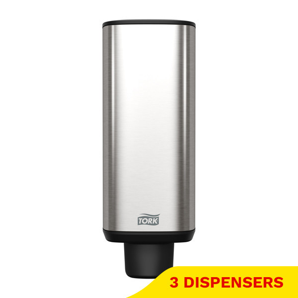 Aanbieding: Tork S4-dispenser Schuimzeep | 3 stuks | RVS | 460010 STO05390 - 1