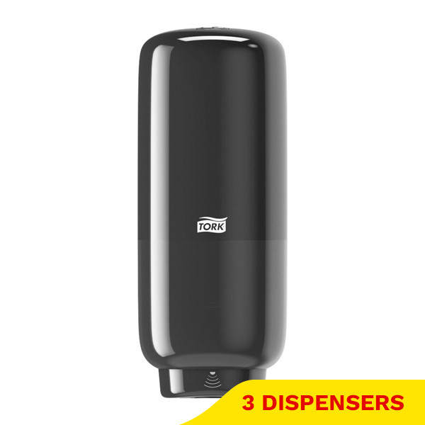 Aanbieding: Tork S4-dispenser met sensor voor schuimzeep | Zwart | 3 stuks | 561608 STO05389 - 1