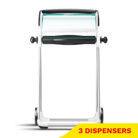 Aanbieding: Tork W1-vloerstandaard Poetspapier | Turquoise | 3 stuks | 652000 STO05413