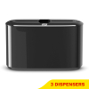 Aanbieding: Tork Xpress® H2-dispenser Handdoeken | 3 stuks | Zwart | 552208 STO05384 - 1