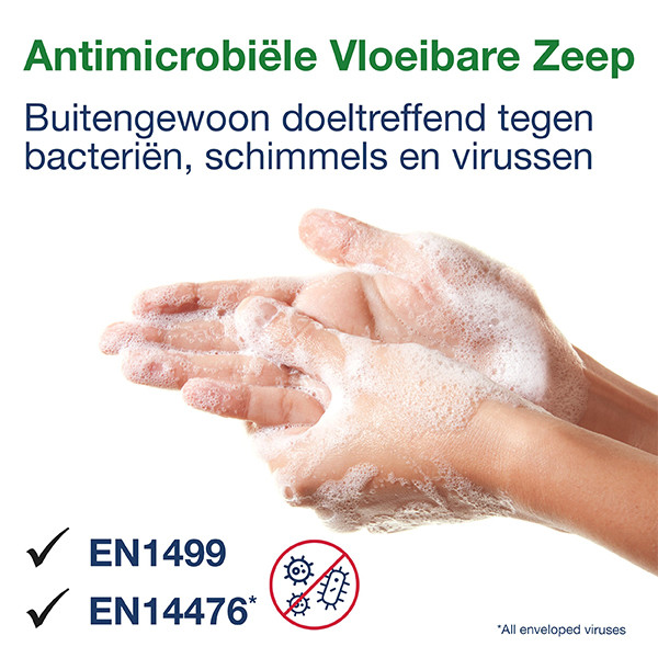 Tork Antimicrobiële Vloeibare Handzeep | S4 | 424709 (1000 ml) STO05340 - 3