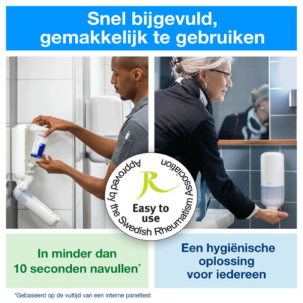Tork Handdesinfectiegel 420103 | 1 Liter | Geschikt voor Tork S1 dispenser STO00133 - 6