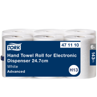 Tork Handdoekrol Tork 471110 2-laags | 6 rollen | Geschikt voor Tork H13 dispenser  STO00098