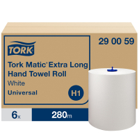 Tork Handdoekrol Tork Matic®  290059 1-laags | 6 rollen | Geschikt voor Tork H1  dispenser  STO00048