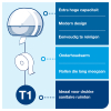 Tork Jumbo 554000 T1-dispenser voor toiletpapier (wit)  STO00003 - 5