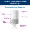 Tork Mini Centerfeed 558000 M1-dispenser voor poetspapier (wit)  STO00229 - 2